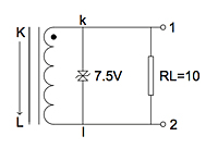 Test Circuit for P4018 200 Ampere (A) Split Core Current Transformers